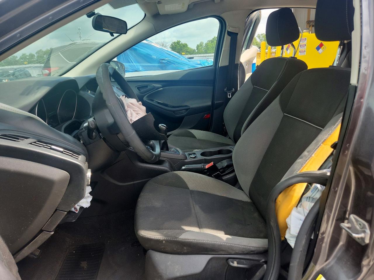 2013 Ford Focus S Gray vin: 1FADP3E20DL169776