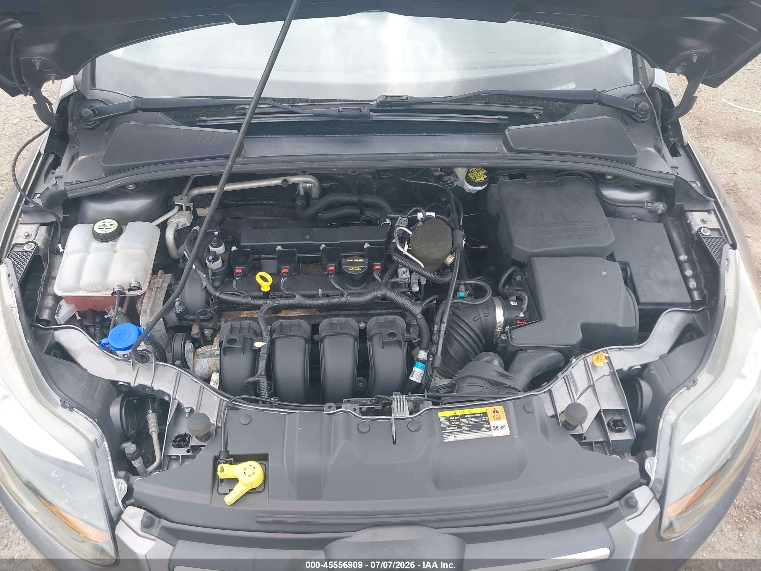 2013 Ford Focus S Gray vin: 1FADP3E20DL217972