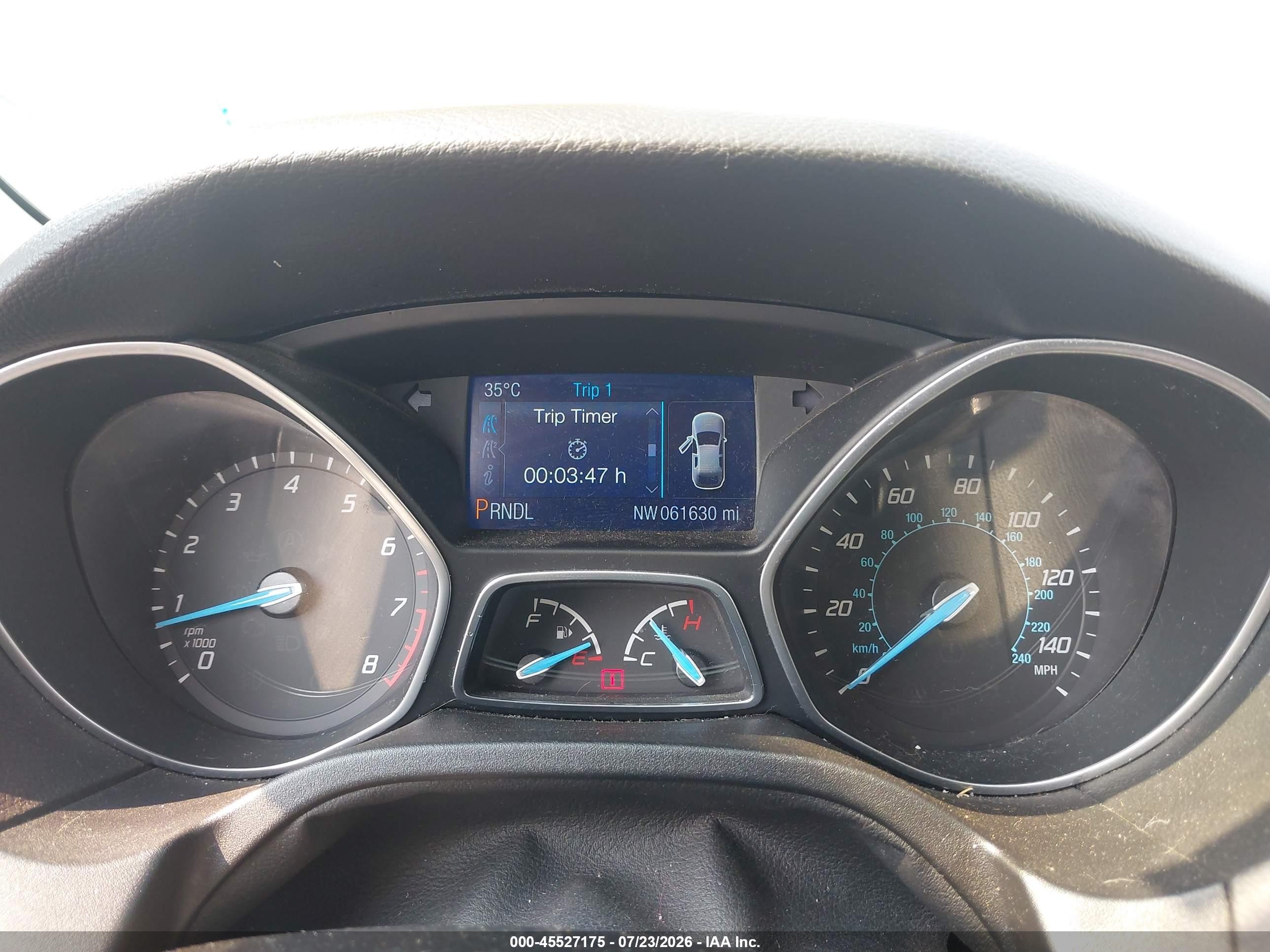 2014 Ford Focus S Gray vin: 1FADP3E20EL139436
