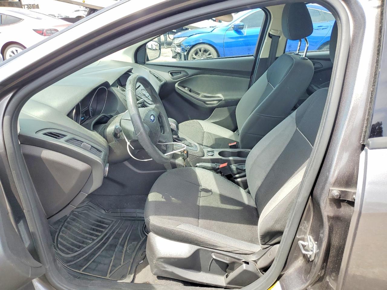 2014 Ford Focus S Gray vin: 1FADP3E20EL442684
