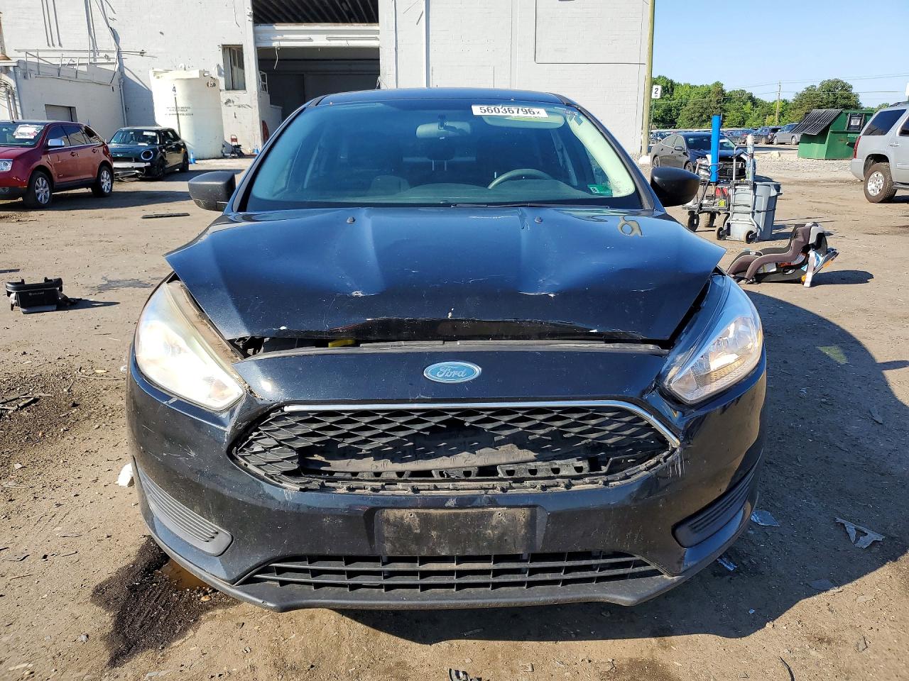 2015 Ford Focus S Черный vin: 1FADP3E20FL300076