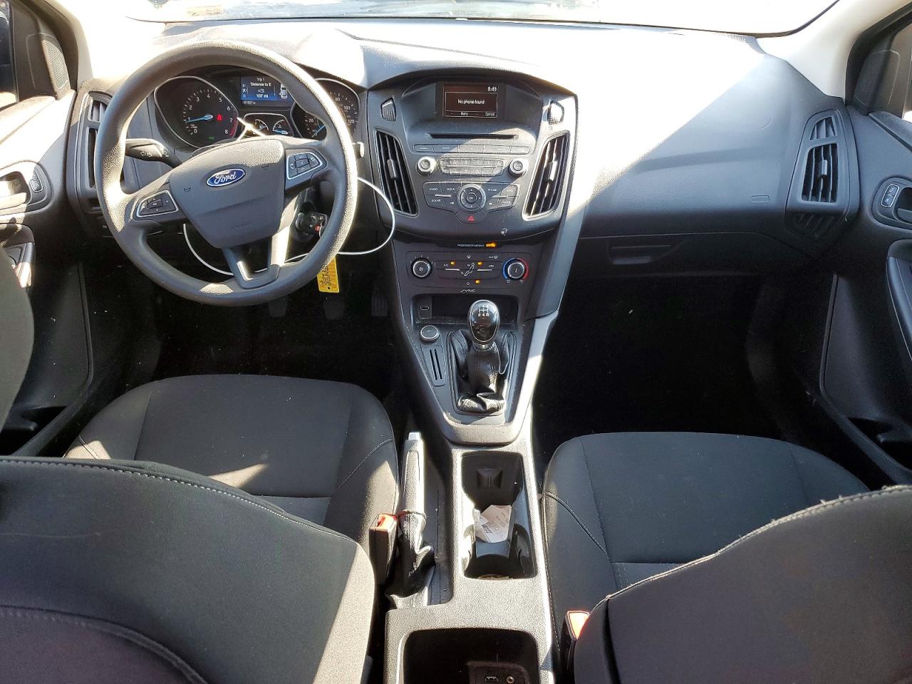 2015 Ford Focus S Черный vin: 1FADP3E20FL300076