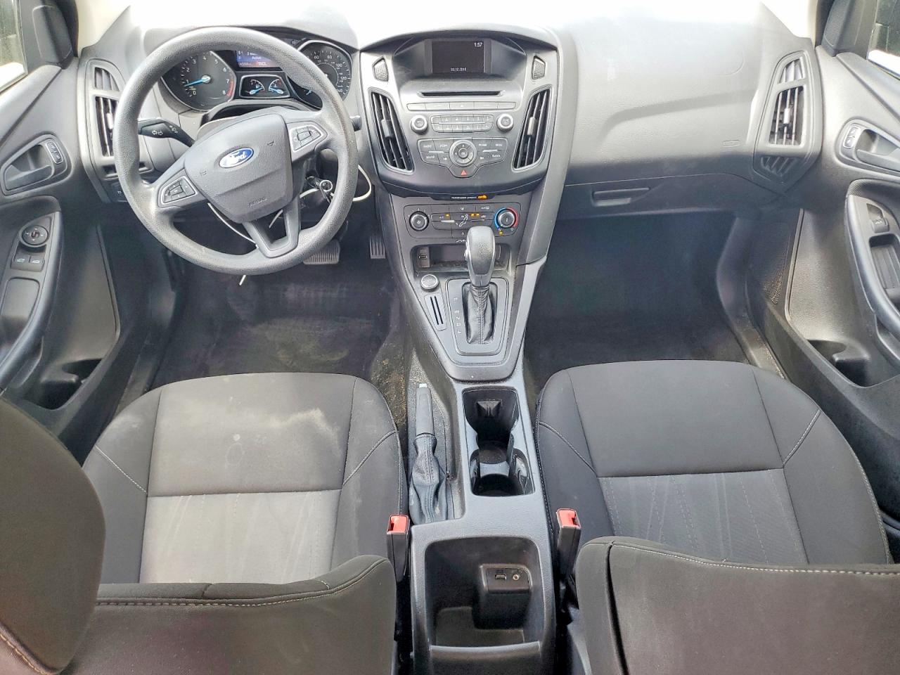 2015 Ford Focus S Gray vin: 1FADP3E20FL311739