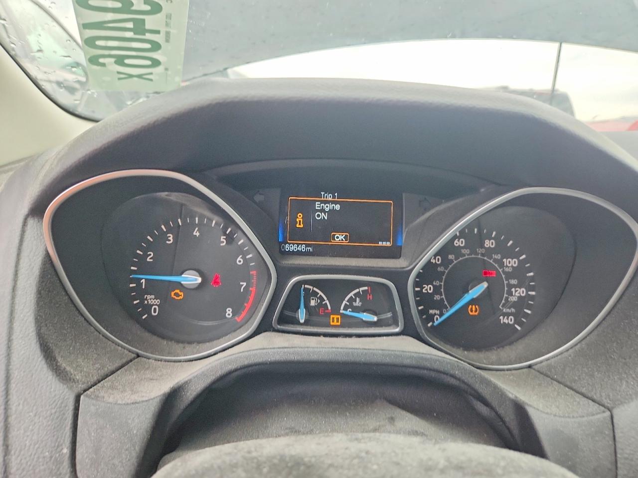 2015 Ford Focus Black vin: 1FADP3E20FL312325