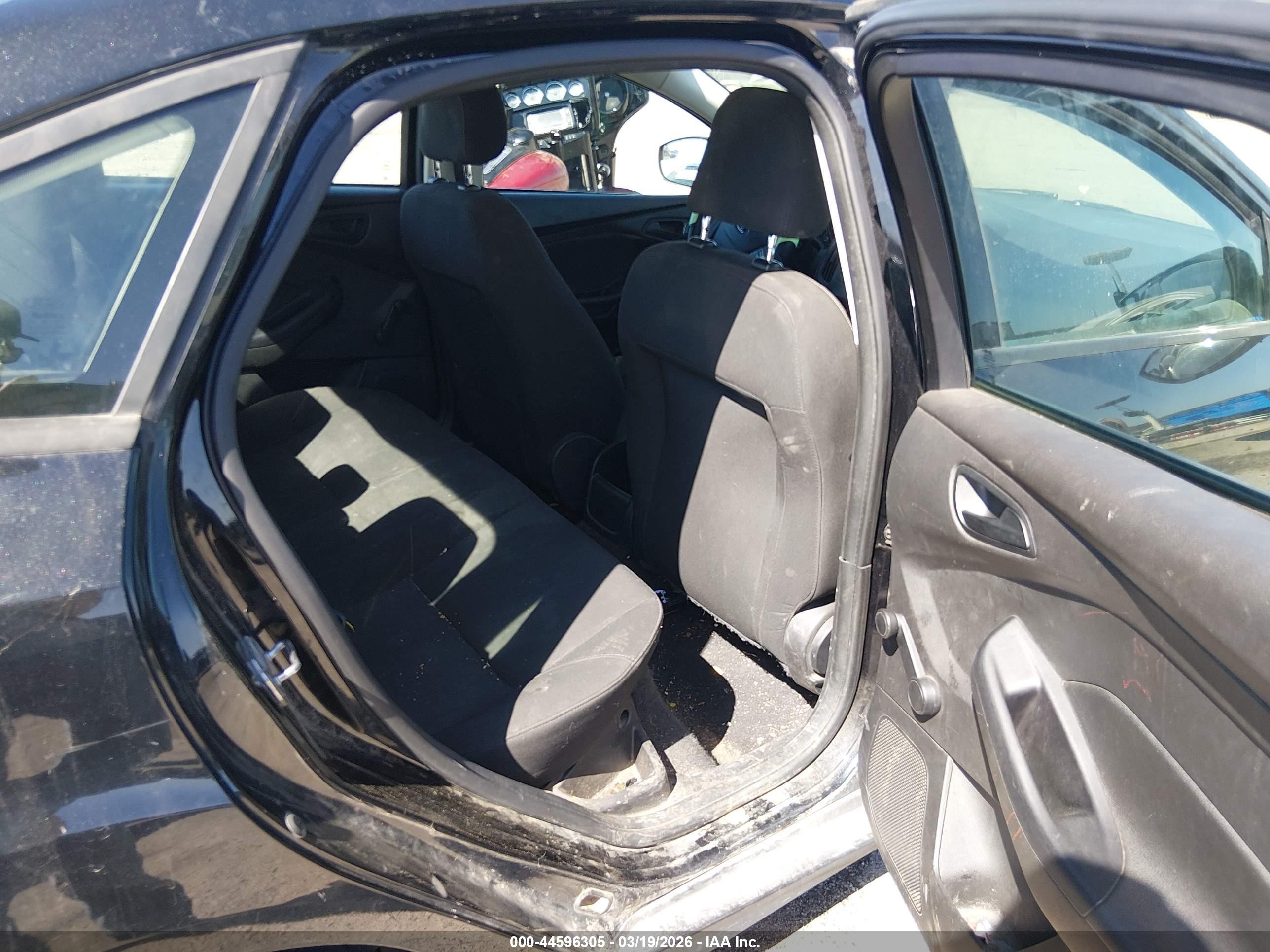 2015 Ford Focus S Black vin: 1FADP3E20FL376252