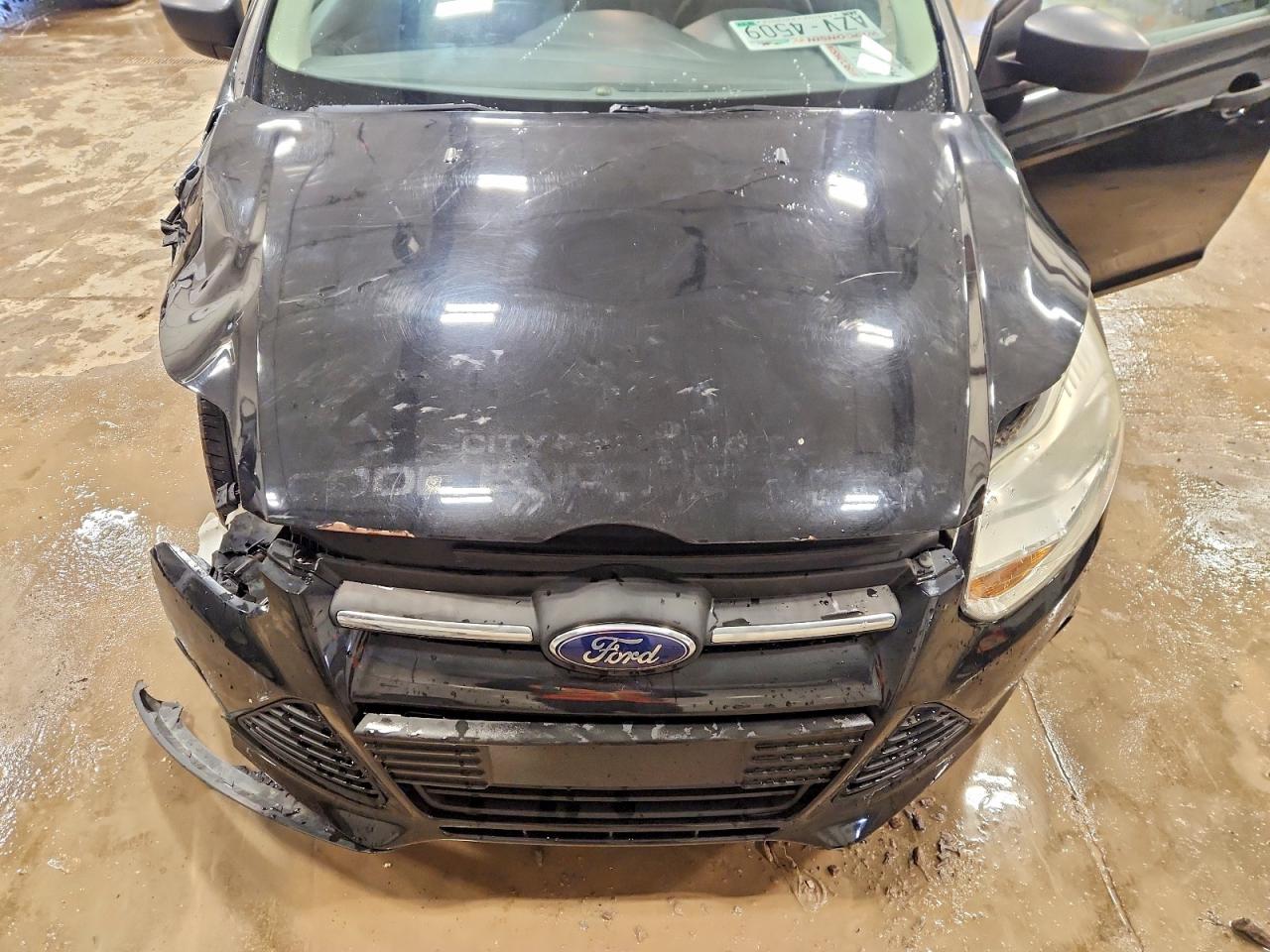 2013 Ford Focus S Black vin: 1FADP3E21DL203708