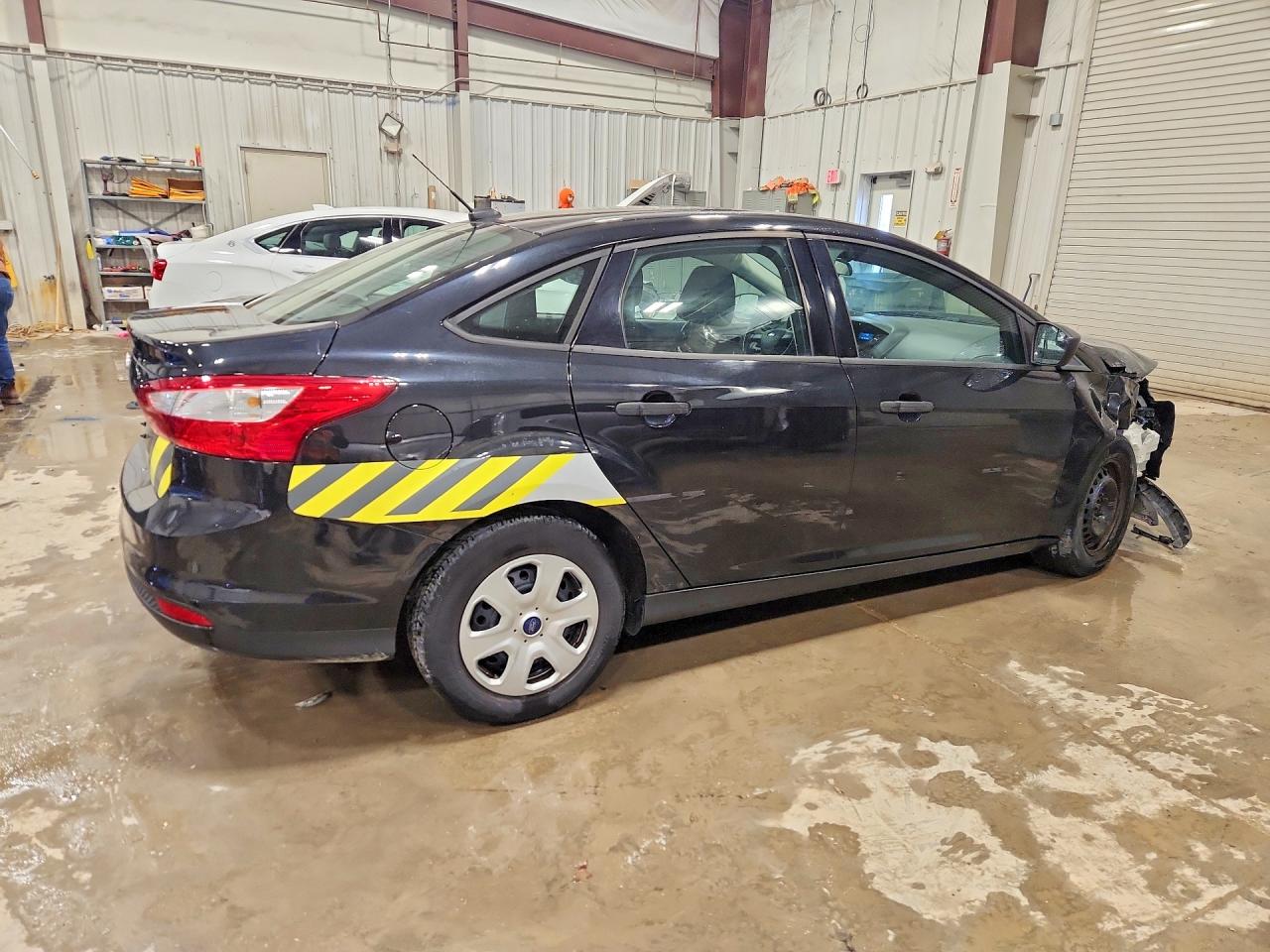 2013 Ford Focus S Black vin: 1FADP3E21DL203708