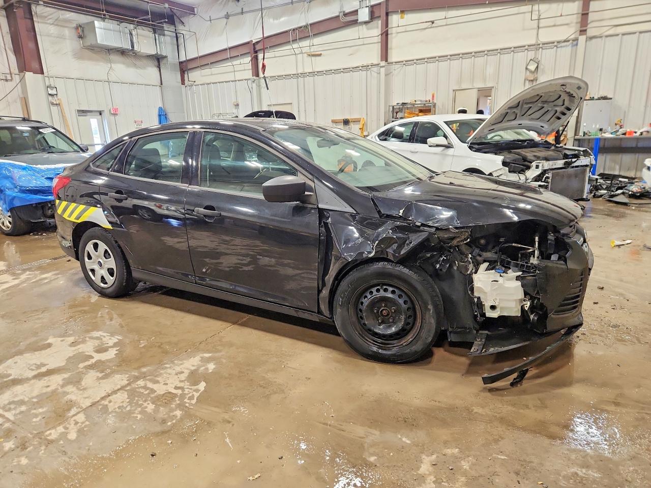 2013 Ford Focus S Black vin: 1FADP3E21DL203708