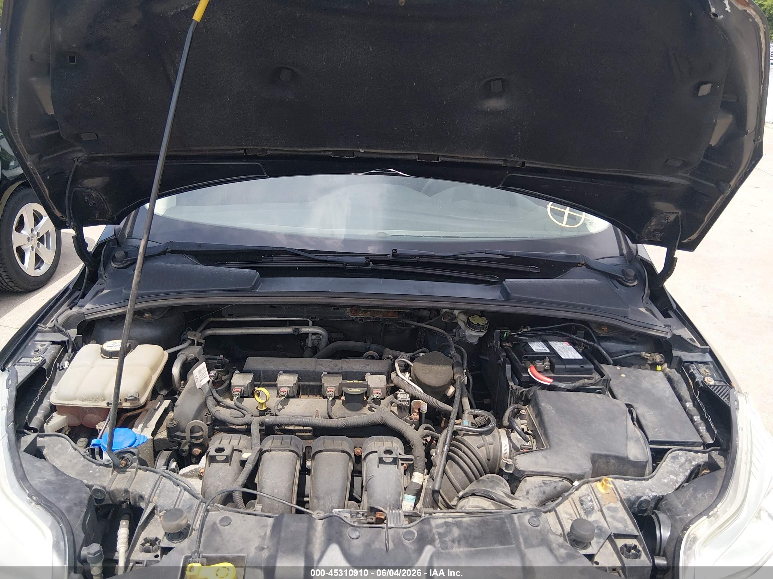 2013 Ford Focus S Black vin: 1FADP3E21DL257865