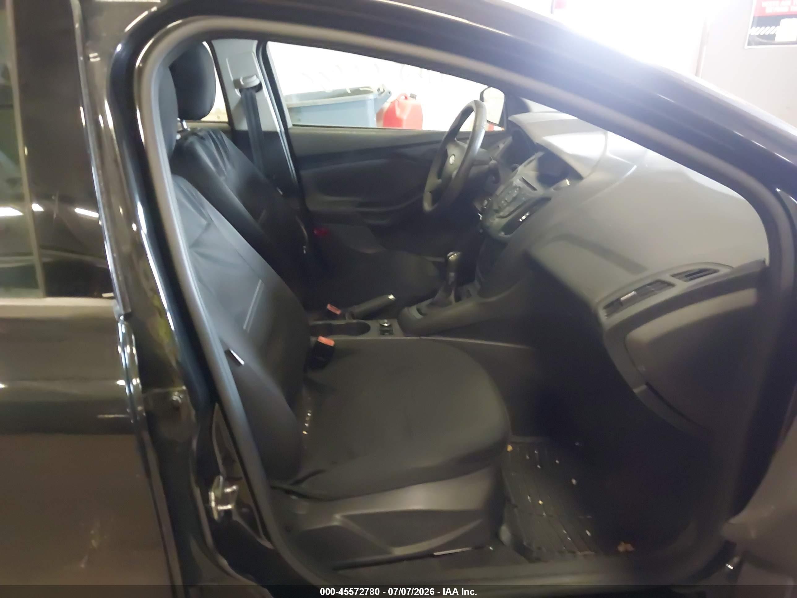 2013 Ford Focus S Black vin: 1FADP3E21DL334816