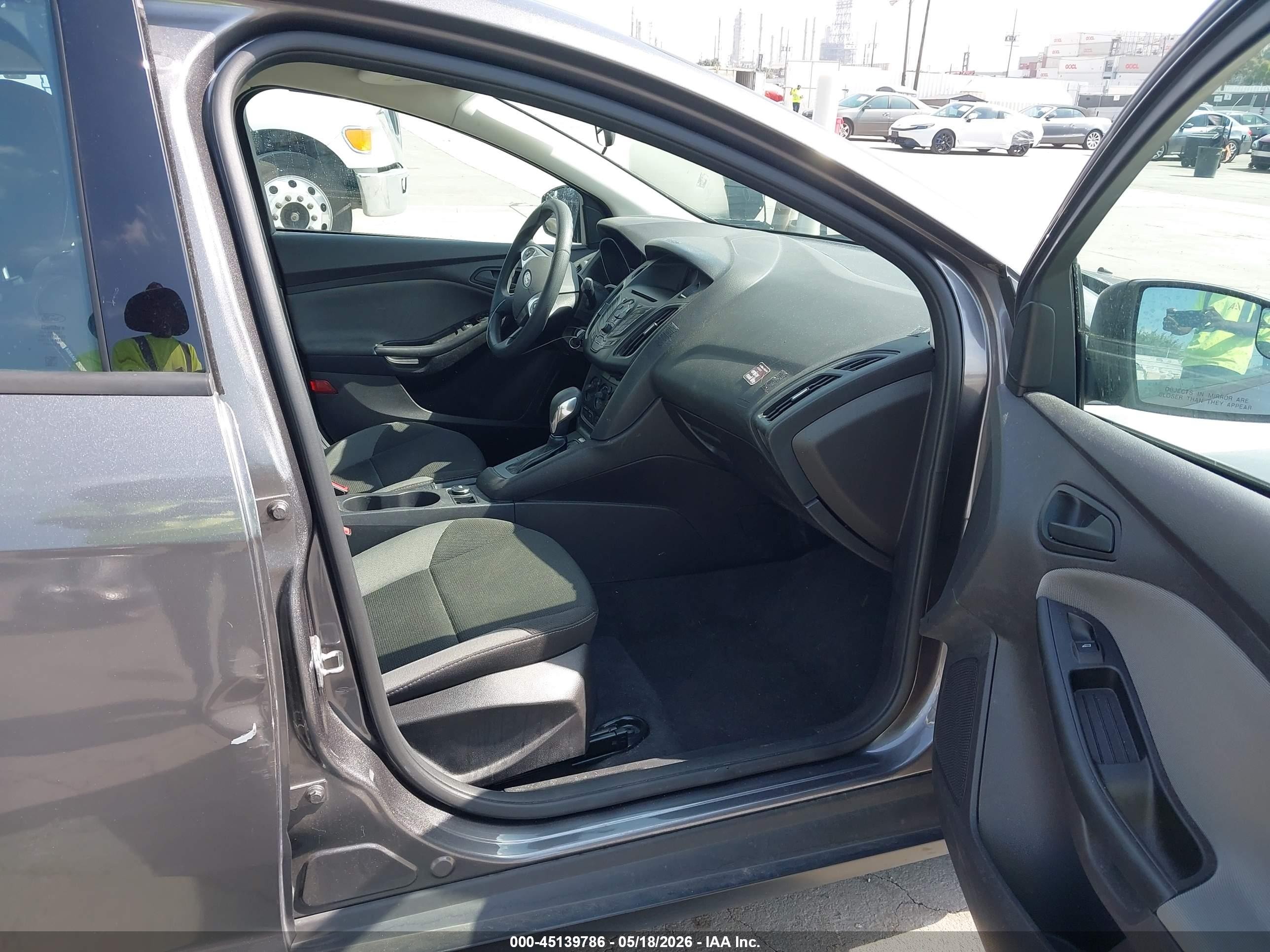 2014 Ford Focus S Серый vin: 1FADP3E21EL341489