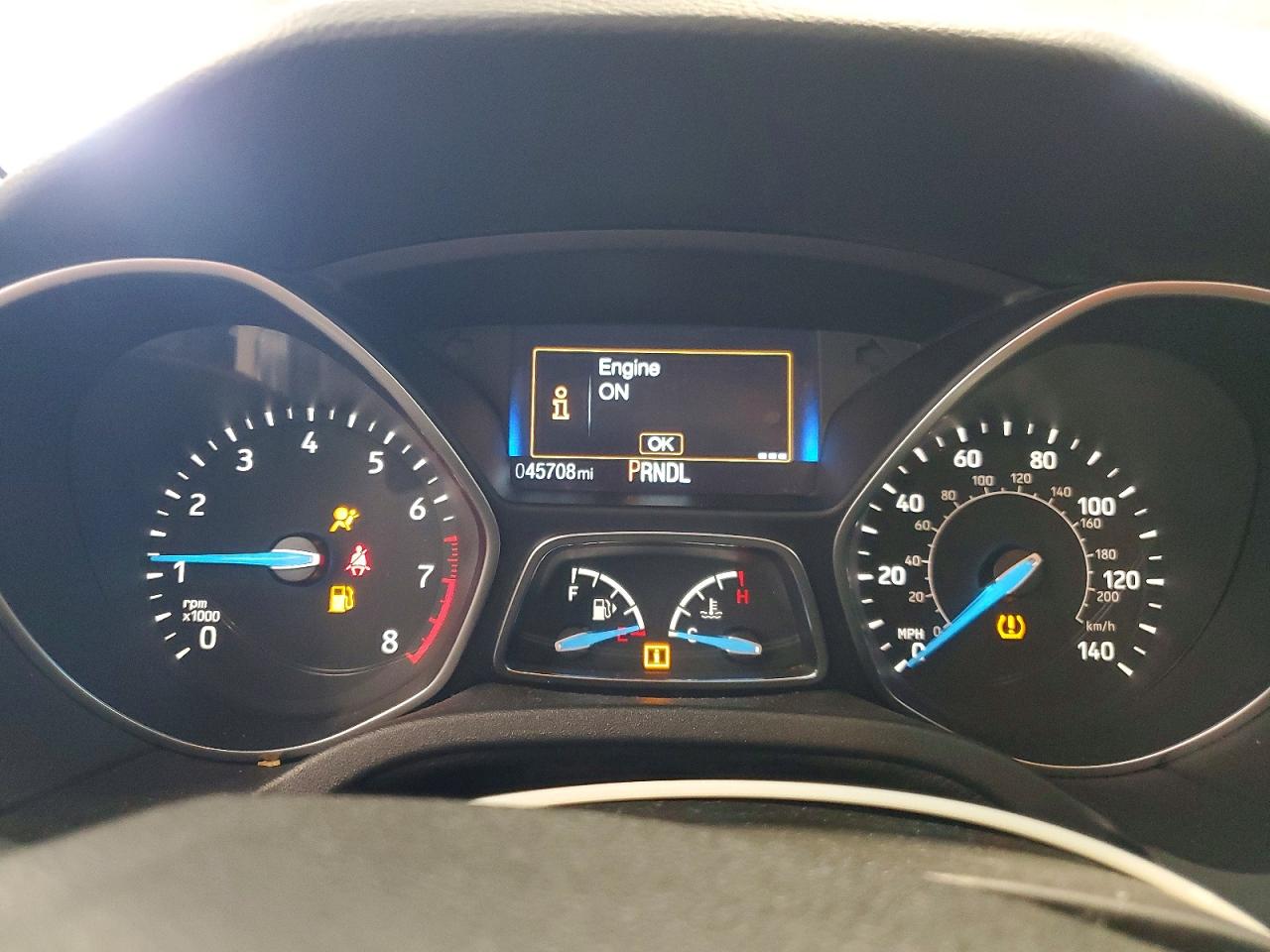 2015 Ford Focus S Gray vin: 1FADP3E21FL261322