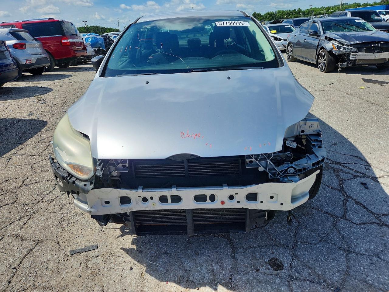 2013 Ford Focus S Silver vin: 1FADP3E22DL250231