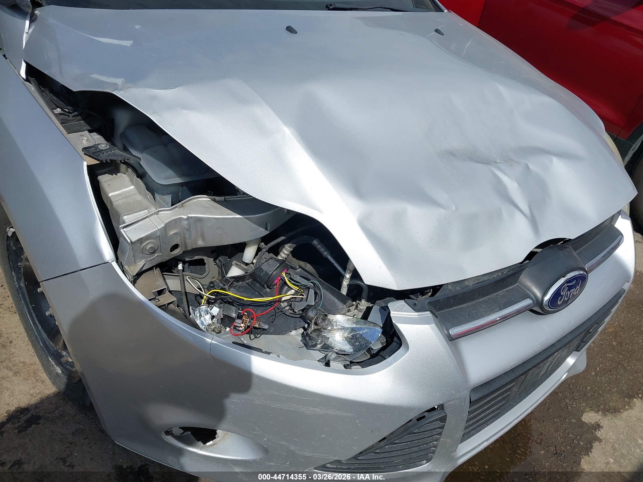 2014 Ford Focus S Silver vin: 1FADP3E22EL168775