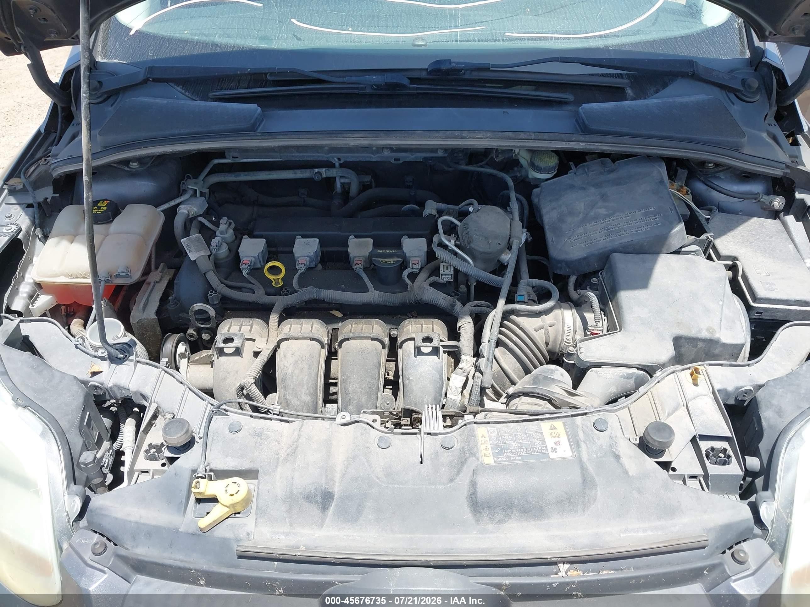 2014 Ford Focus S Gray vin: 1FADP3E22EL330114