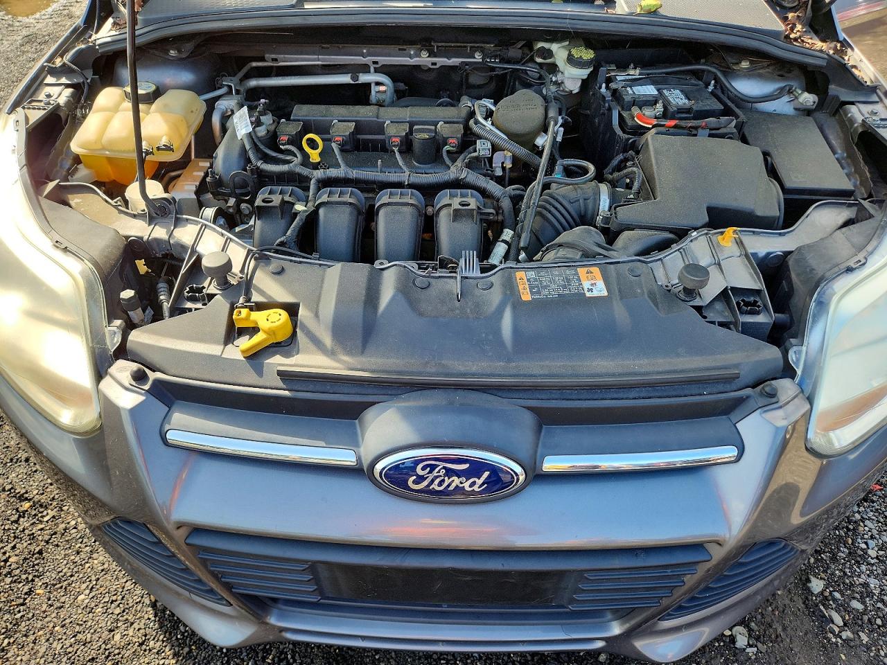 2014 Ford Focus S Gray vin: 1FADP3E22EL426955