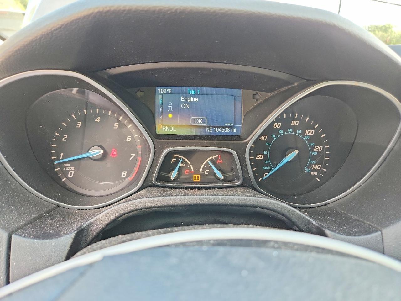 2014 Ford Focus S Gray vin: 1FADP3E22EL426955