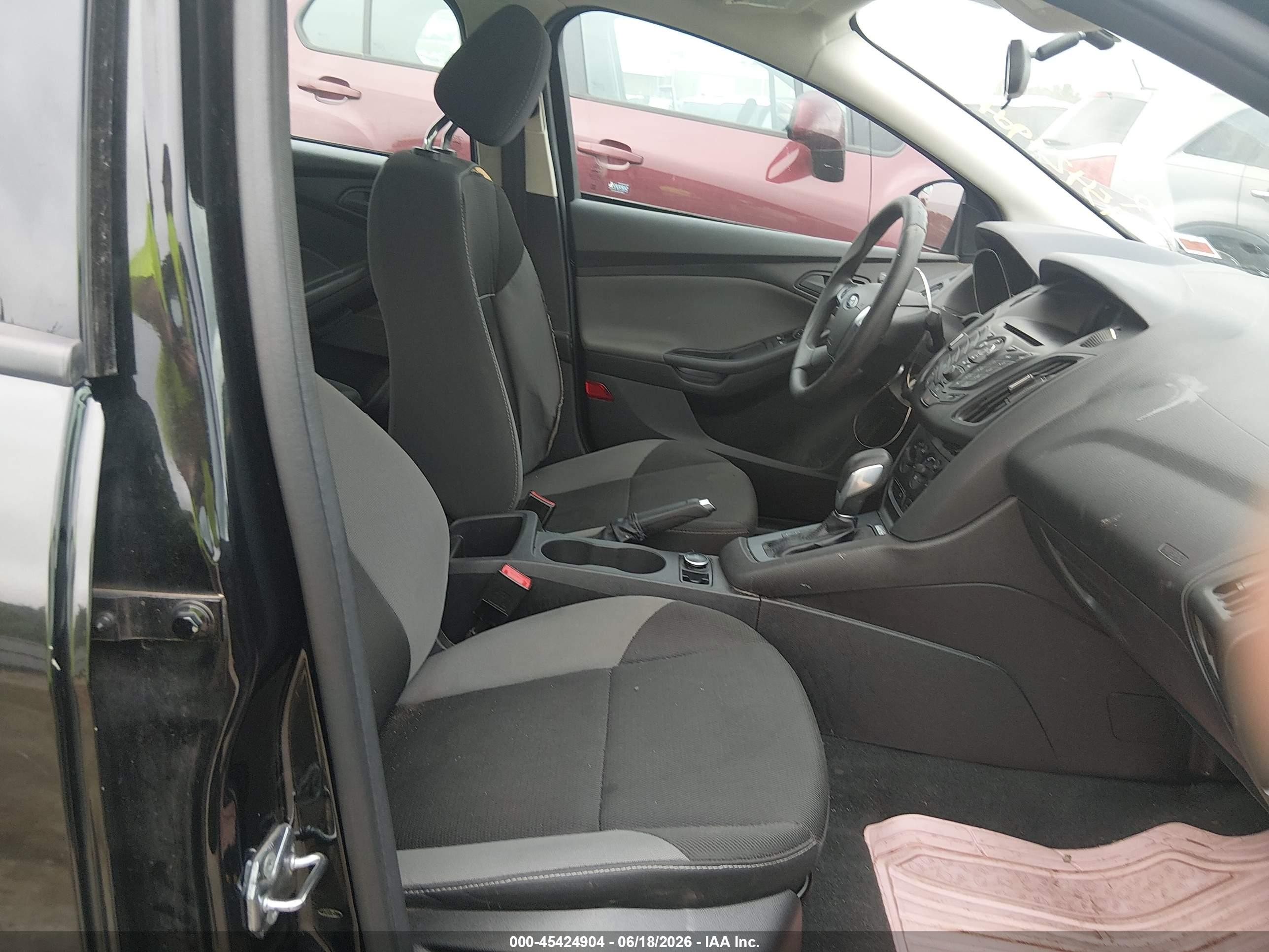 2014 Ford Focus S Black vin: 1FADP3E22EL442086