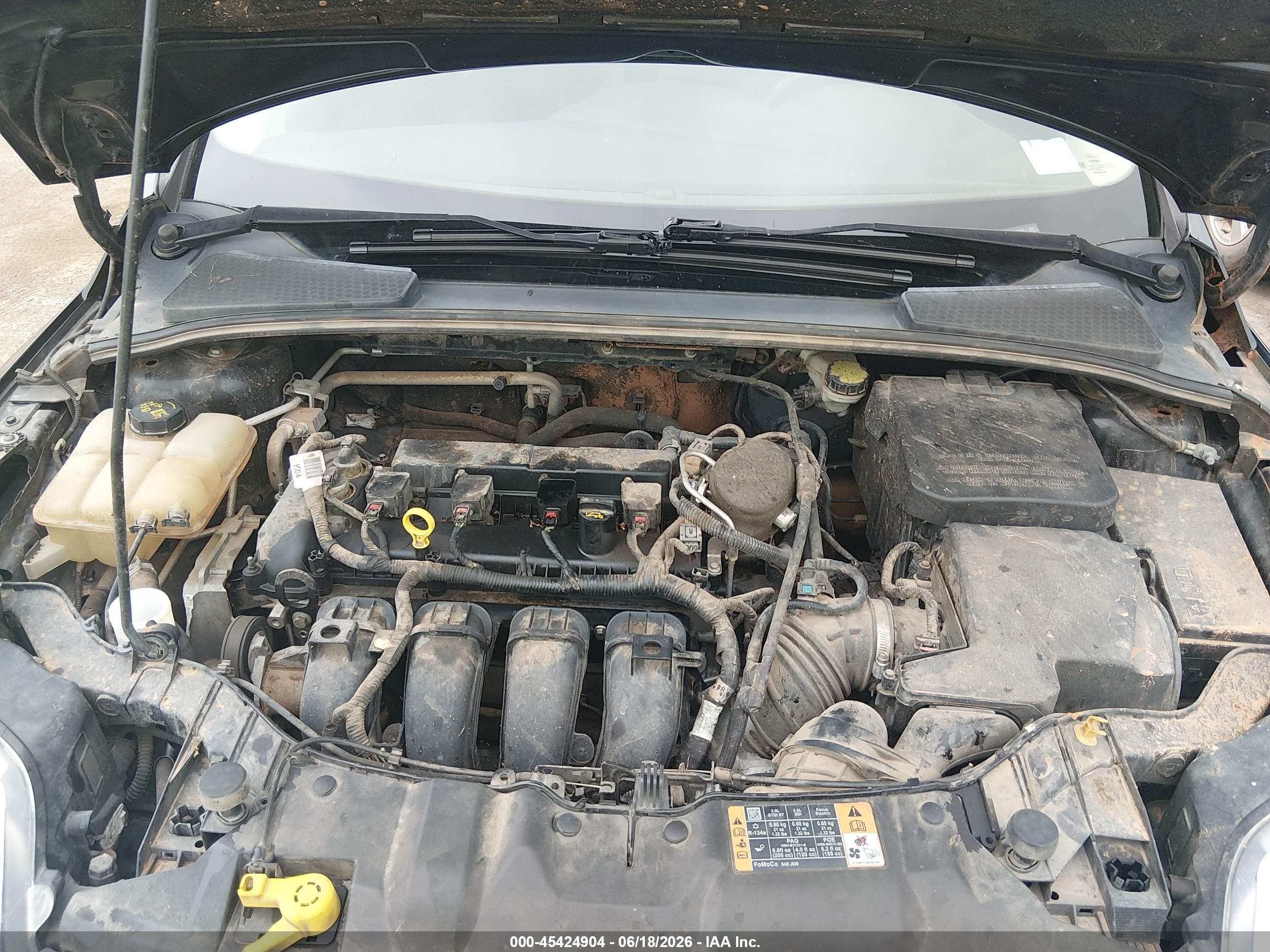 2014 Ford Focus S Black vin: 1FADP3E22EL442086