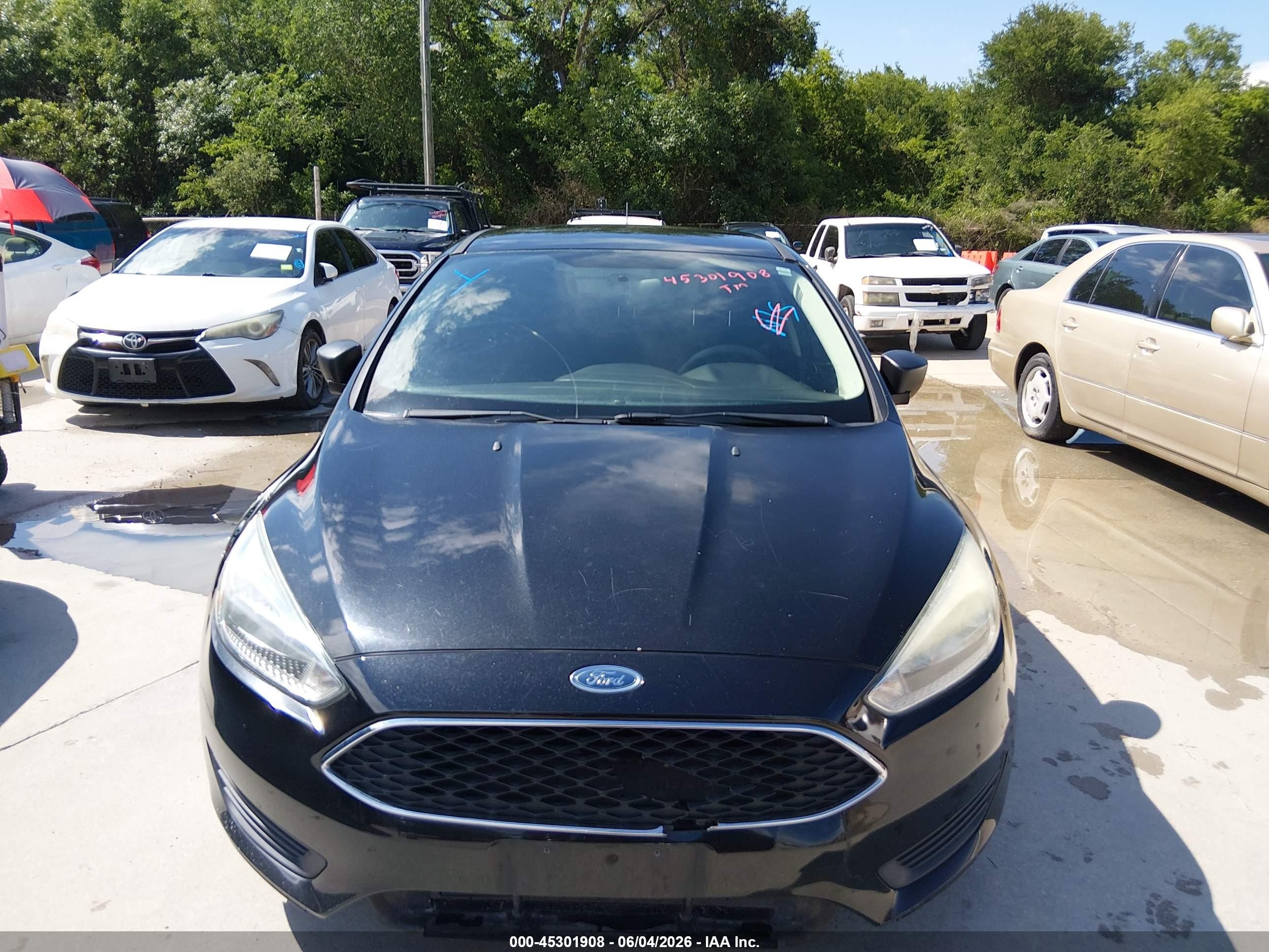 2015 Ford Focus S Black vin: 1FADP3E22FL215725