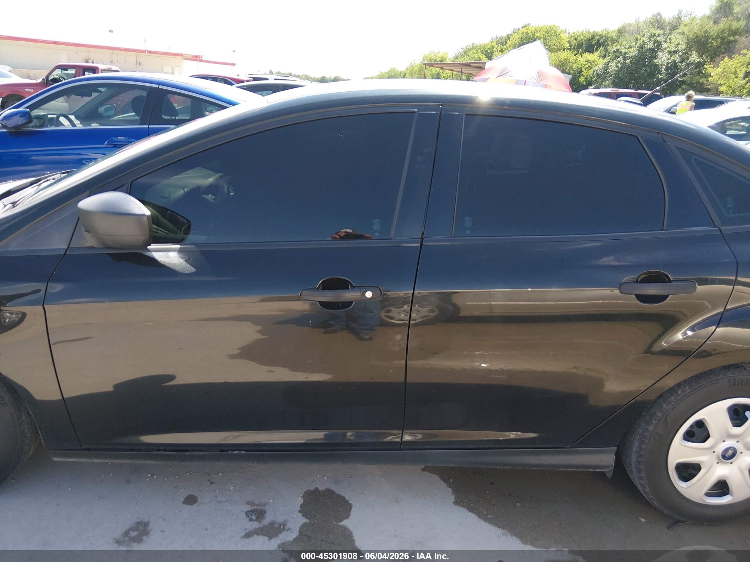 2015 Ford Focus S Black vin: 1FADP3E22FL215725