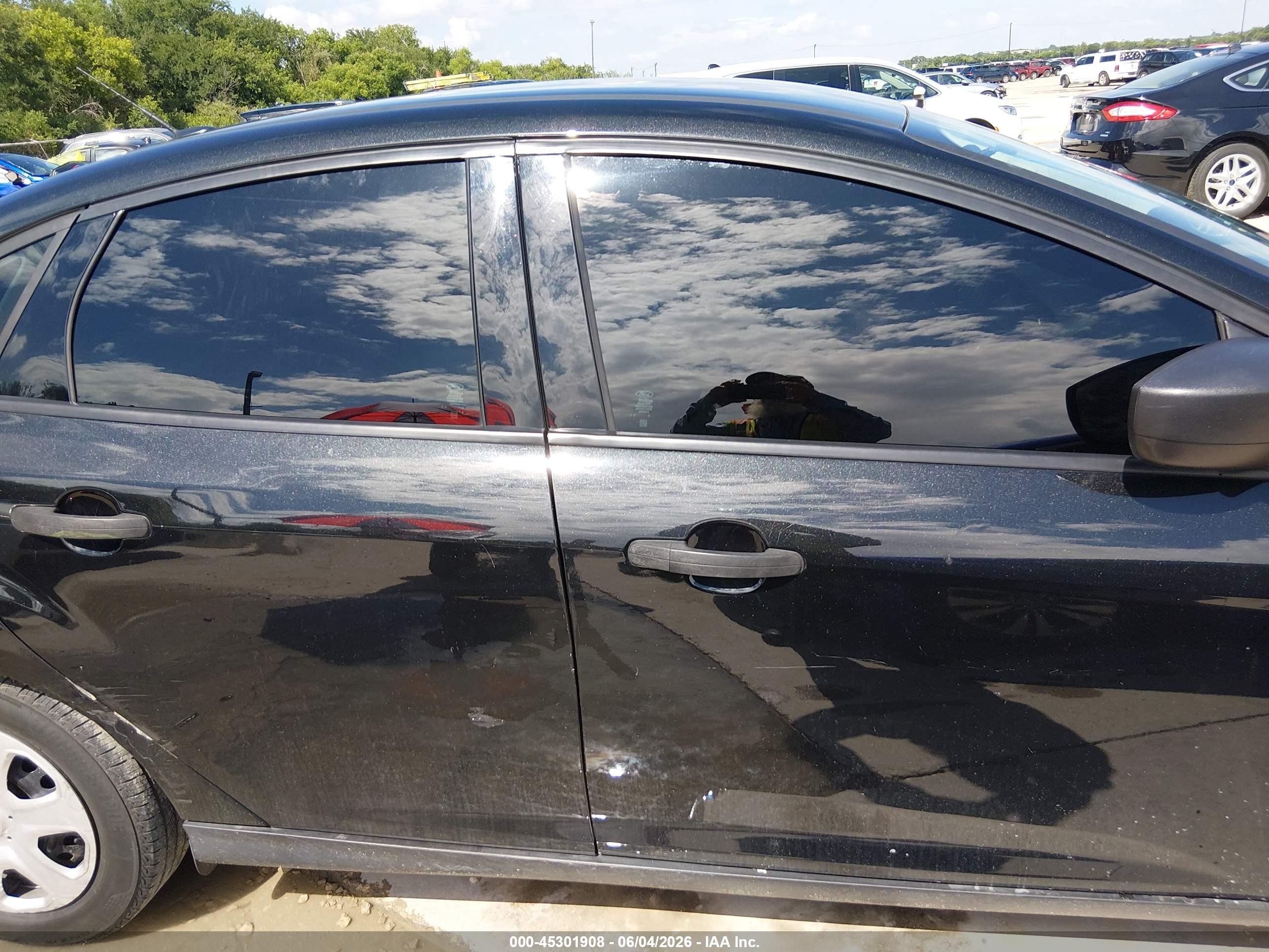 2015 Ford Focus S Black vin: 1FADP3E22FL215725