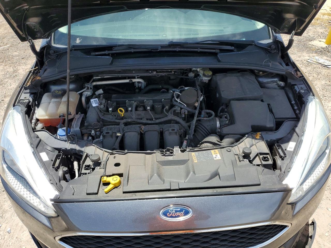 2015 Ford Focus S Серый vin: 1FADP3E22FL247445
