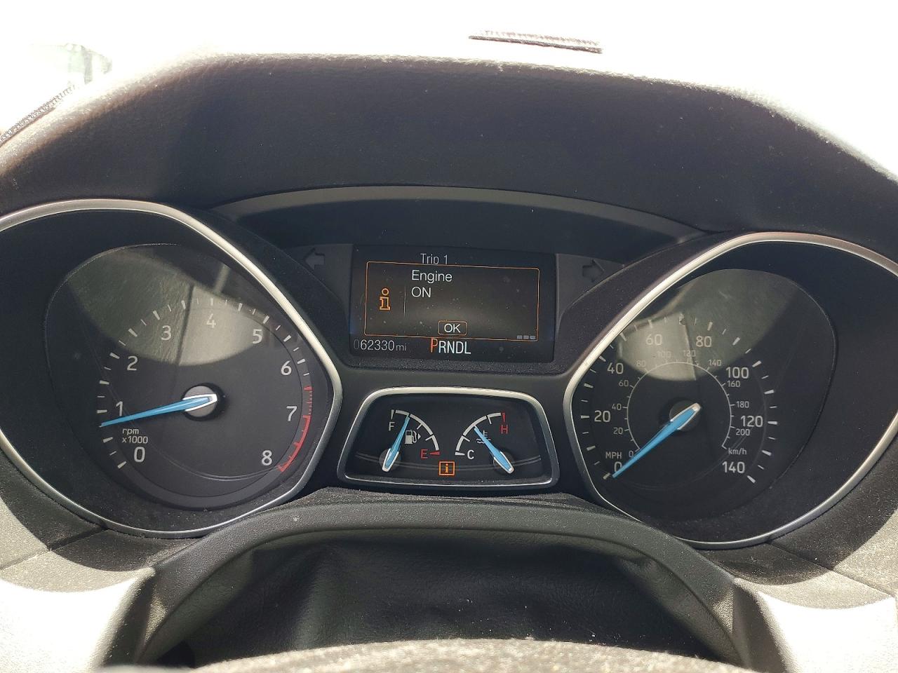 2015 Ford Focus S Серый vin: 1FADP3E22FL247445