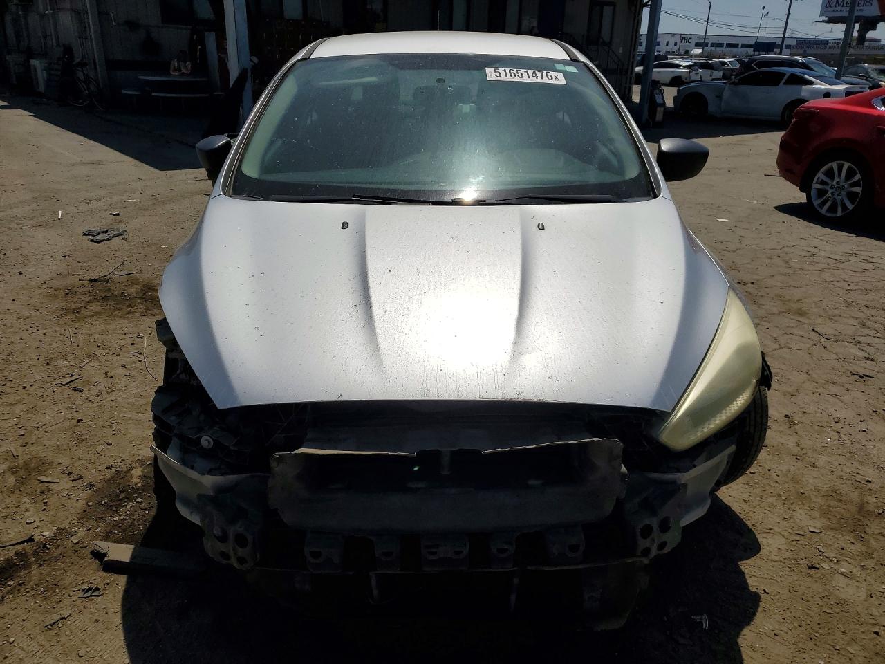 2015 Ford Focus S Silver vin: 1FADP3E22FL326114