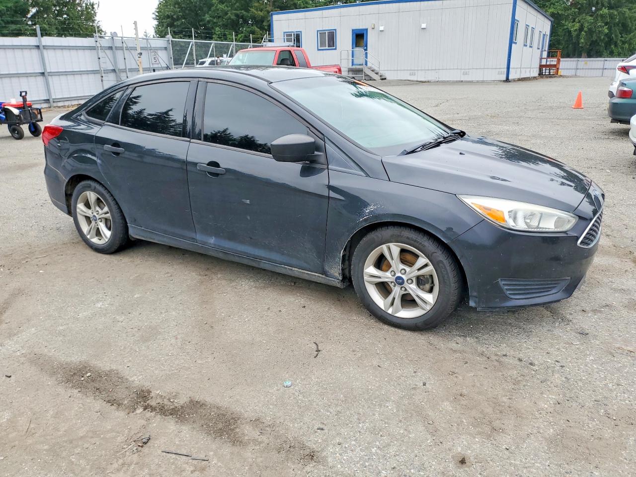 2015 Ford Focus S Black vin: 1FADP3E22FL334827