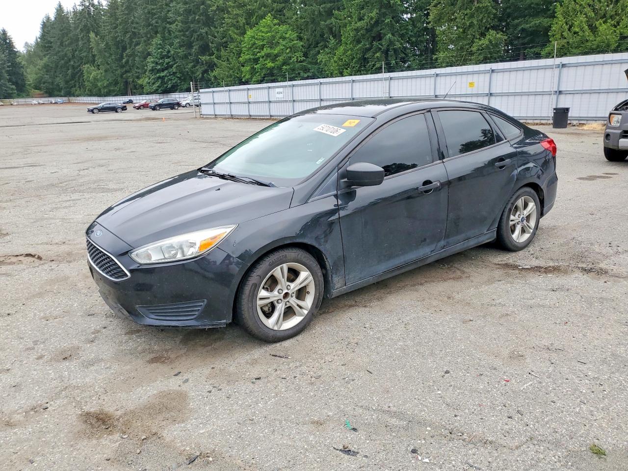 2015 Ford Focus S Black vin: 1FADP3E22FL334827