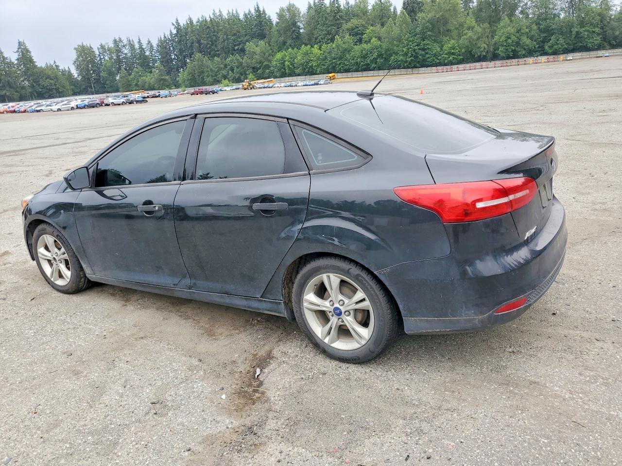 2015 Ford Focus S Black vin: 1FADP3E22FL334827
