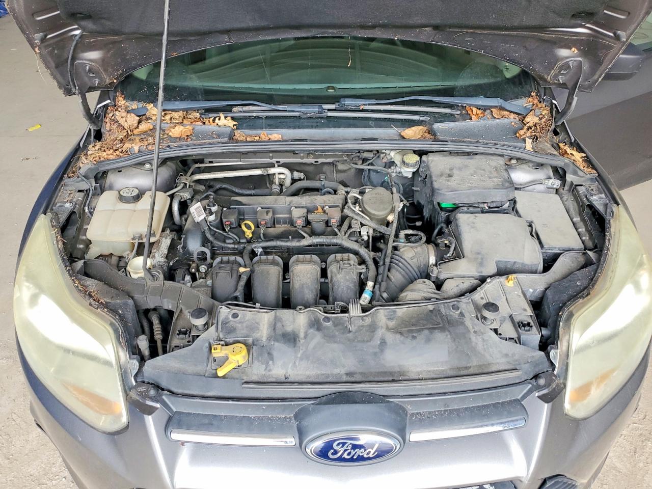 2013 Ford Focus S Gray vin: 1FADP3E23DL143656