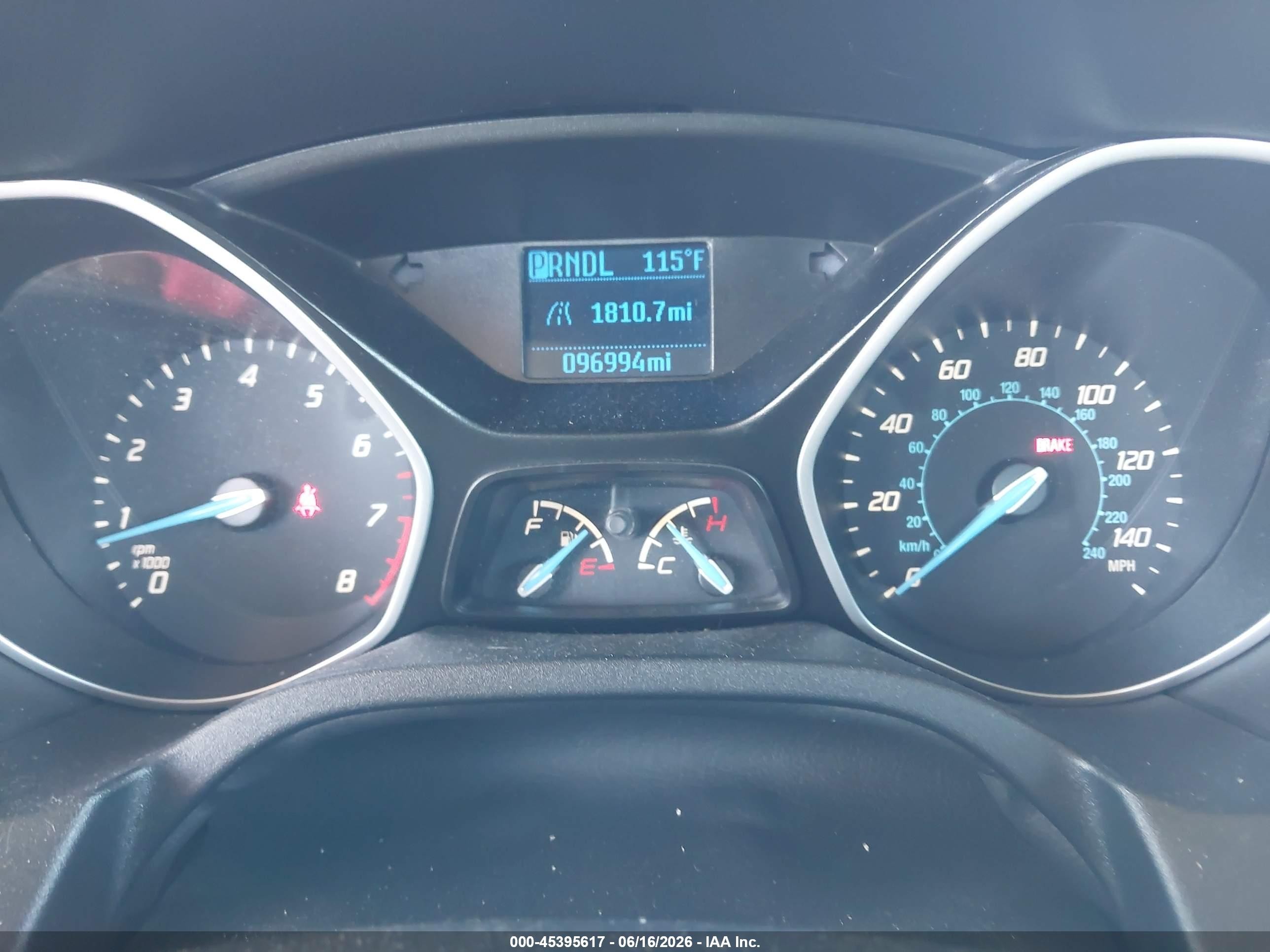 2013 Ford Focus S Gray vin: 1FADP3E23DL158836