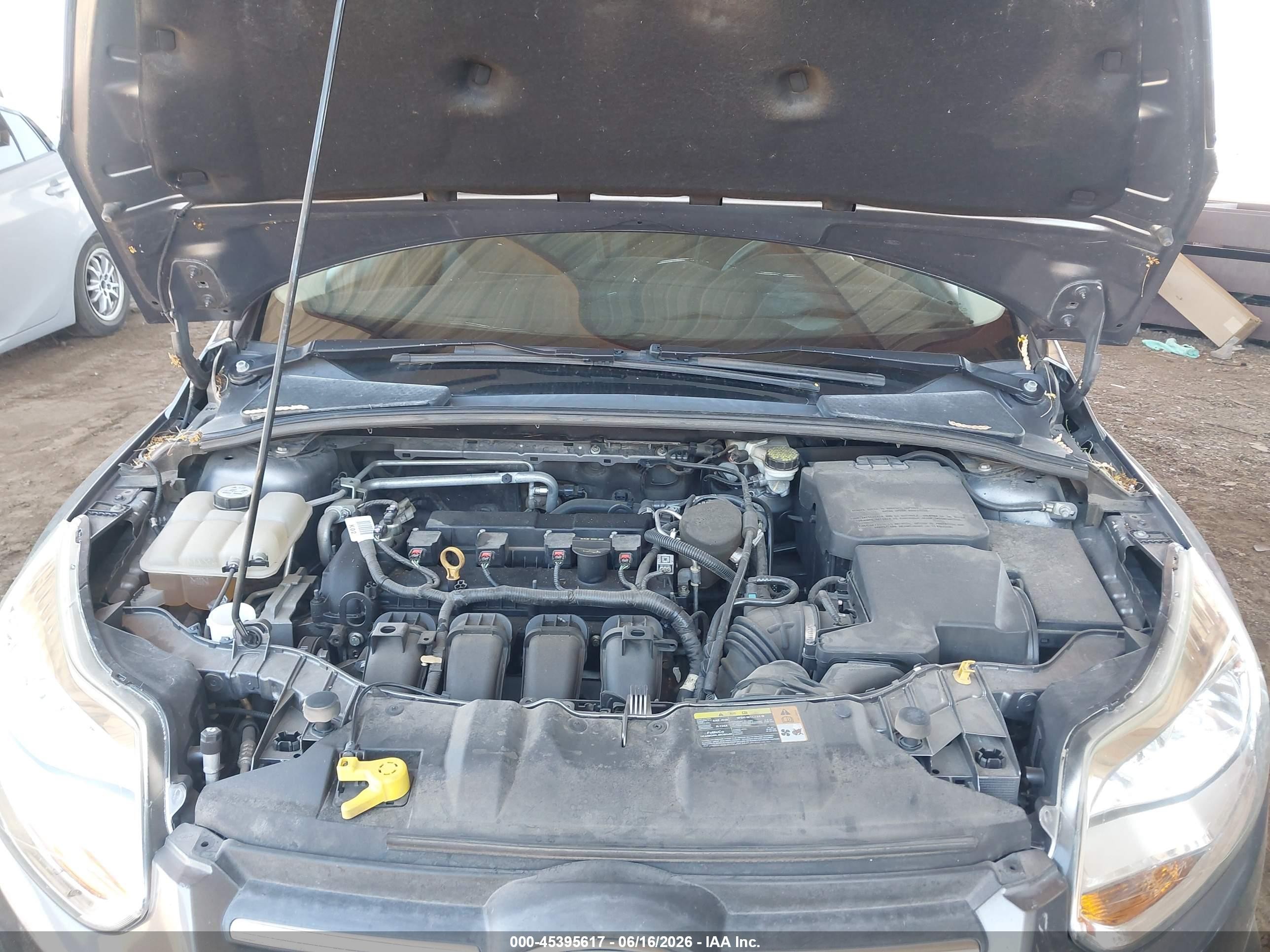 2013 Ford Focus S Gray vin: 1FADP3E23DL158836