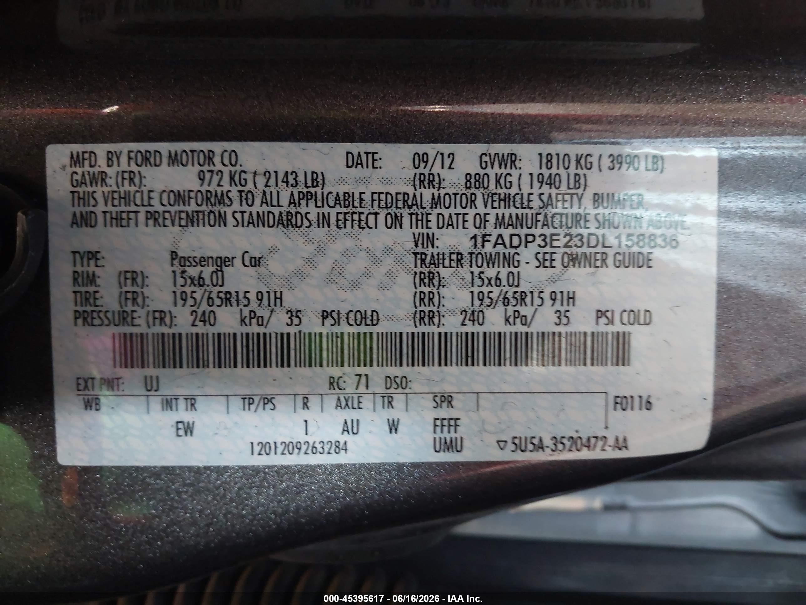 2013 Ford Focus S Gray vin: 1FADP3E23DL158836