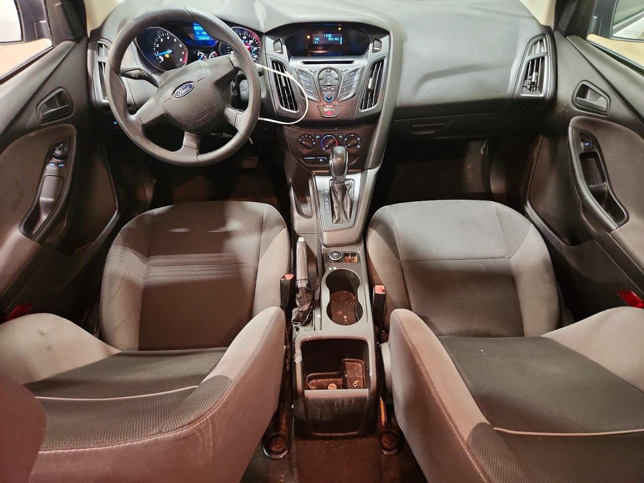 2013 Ford Focus S White vin: 1FADP3E23DL161400