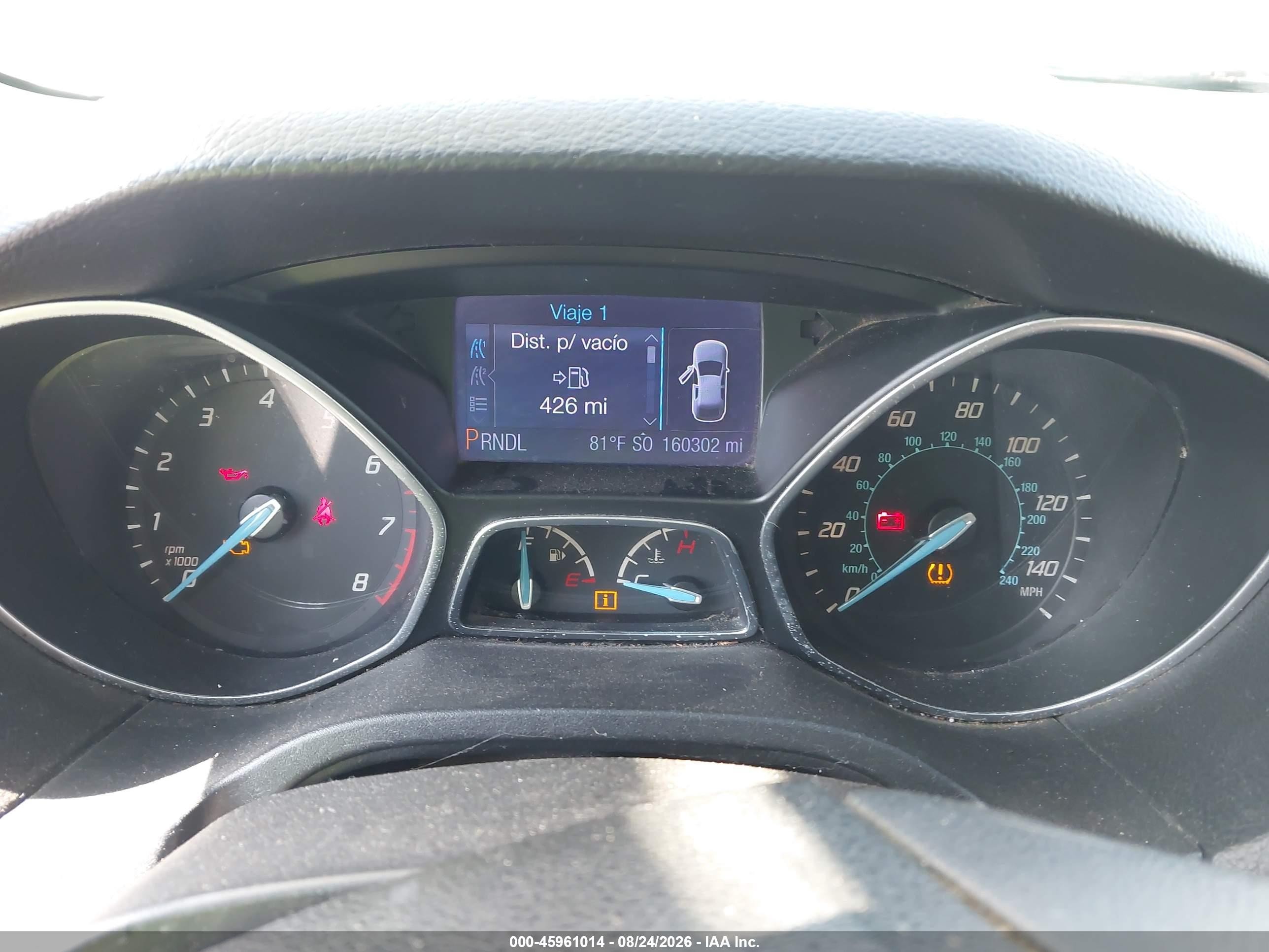 2013 Ford Focus S Белый vin: 1FADP3E23DL189262