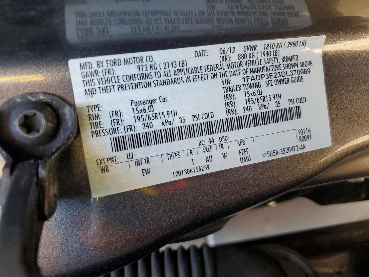 2013 Ford Focus S Silver vin: 1FADP3E23DL370989