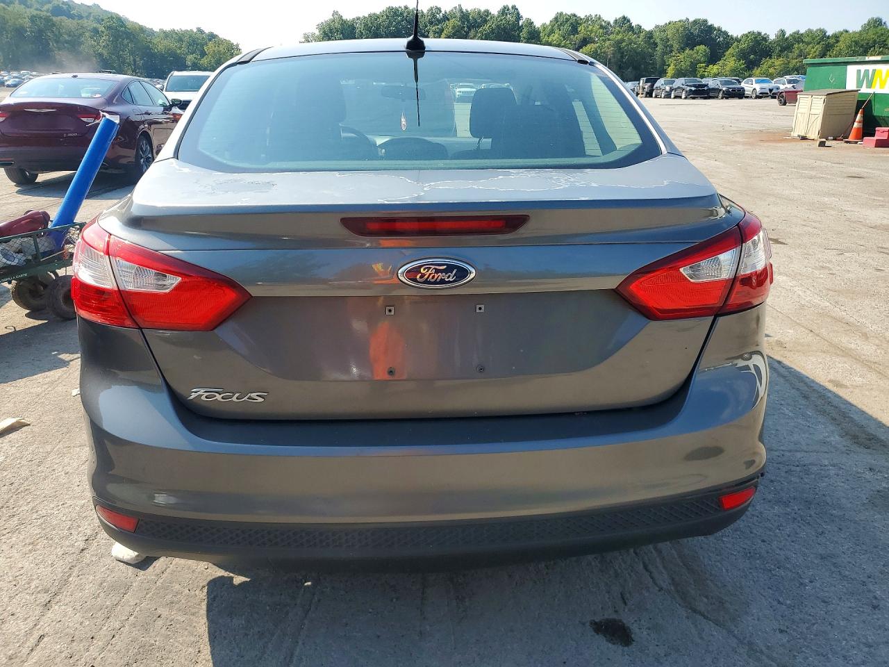 2013 Ford Focus S Silver vin: 1FADP3E23DL370989