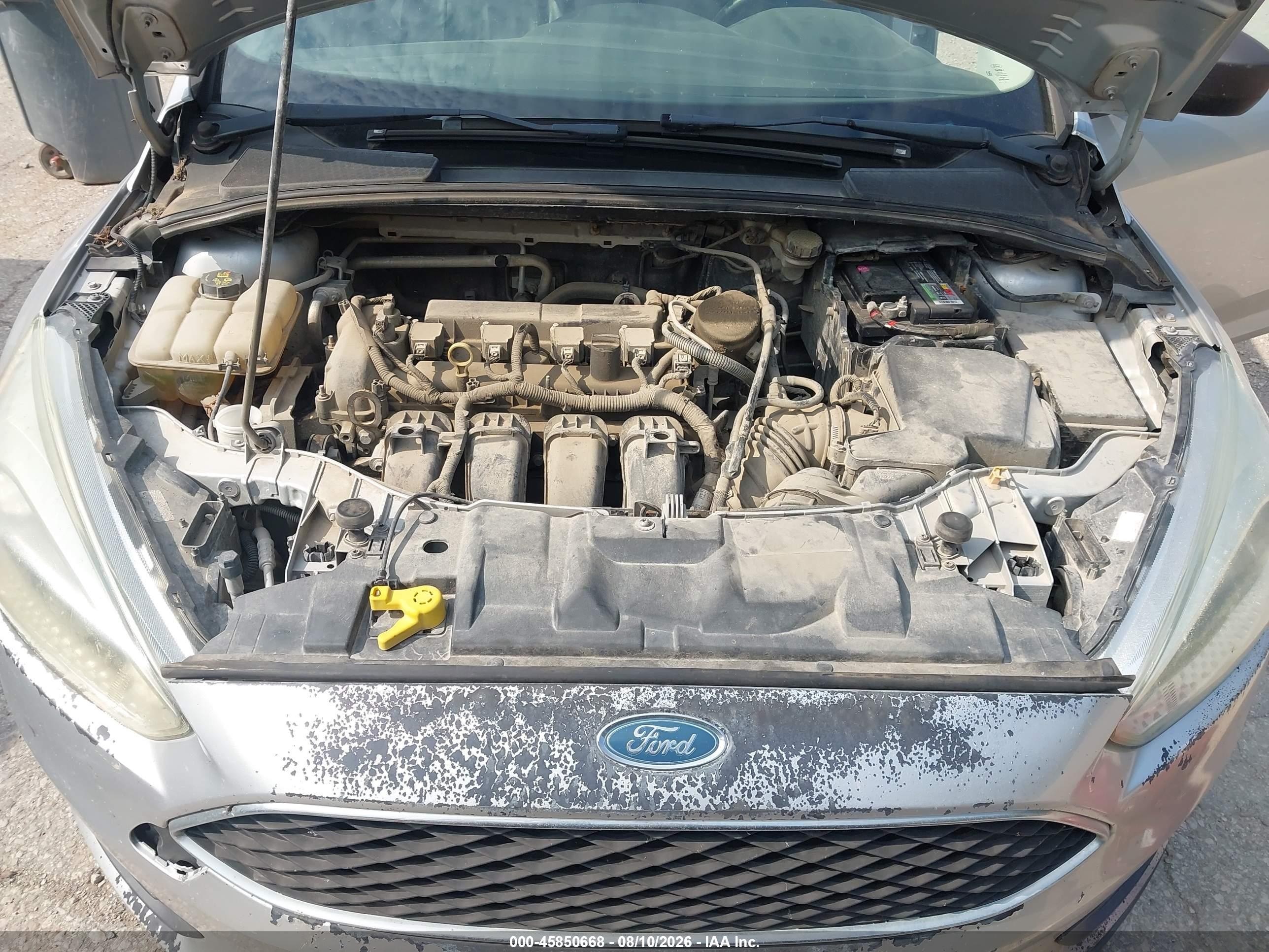 2015 Ford Focus S Silver vin: 1FADP3E23FL231254