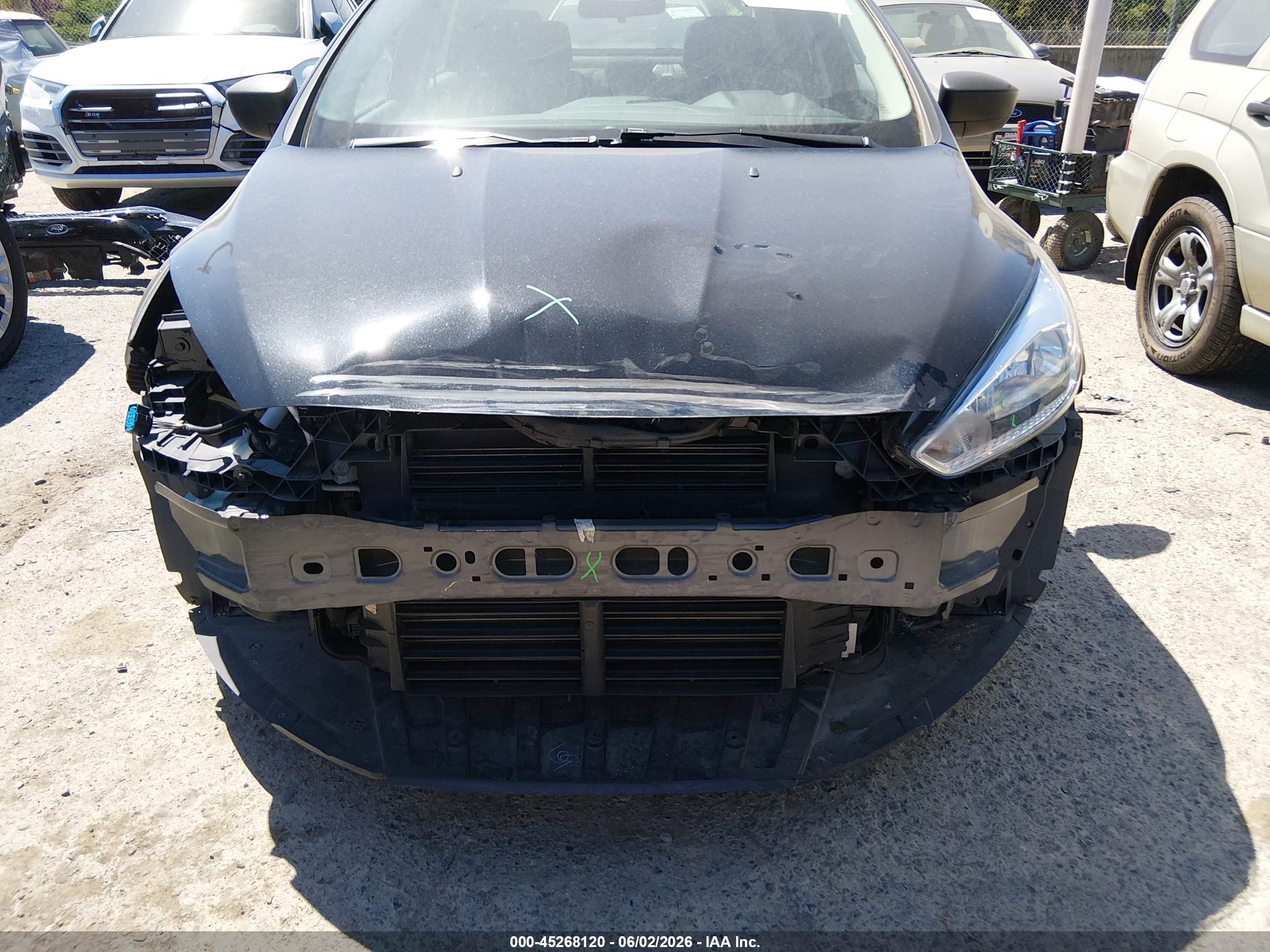 2015 Ford Focus S Black vin: 1FADP3E23FL315168