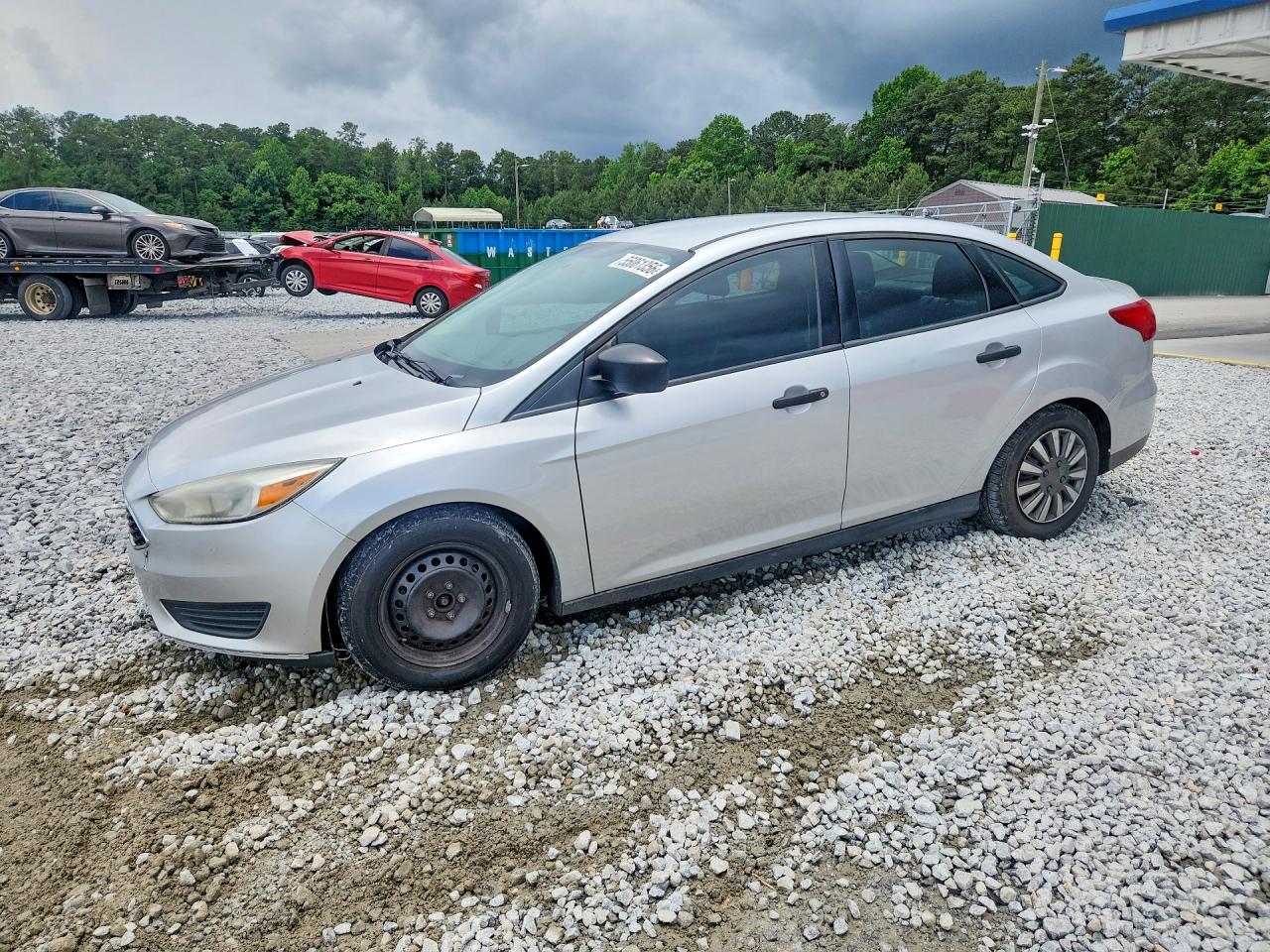 2015 Ford Focus S Silver vin: 1FADP3E23FL338661