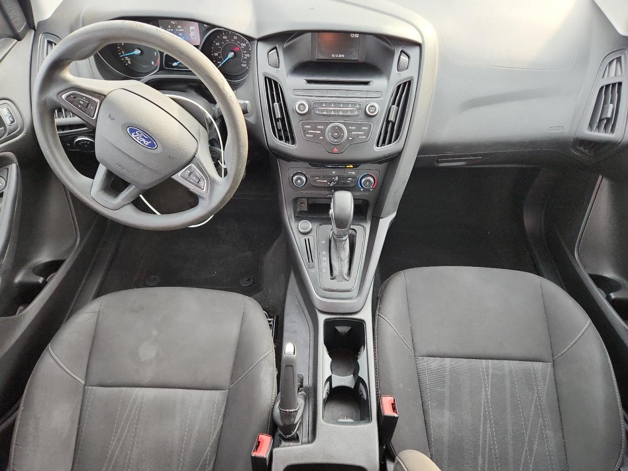 2016 Ford Focus S Black vin: 1FADP3E23GL396870