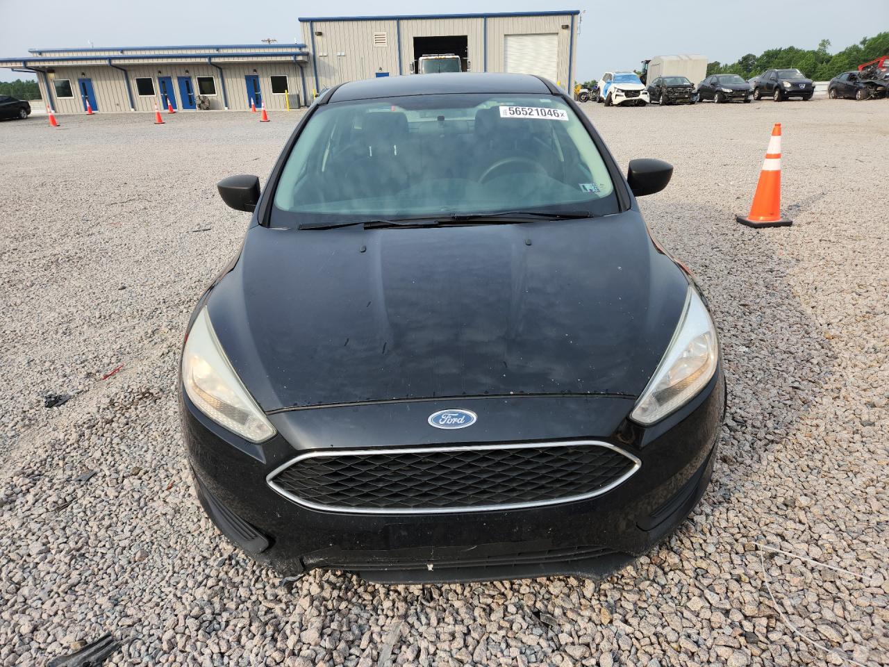 2016 Ford Focus S Black vin: 1FADP3E23GL396870