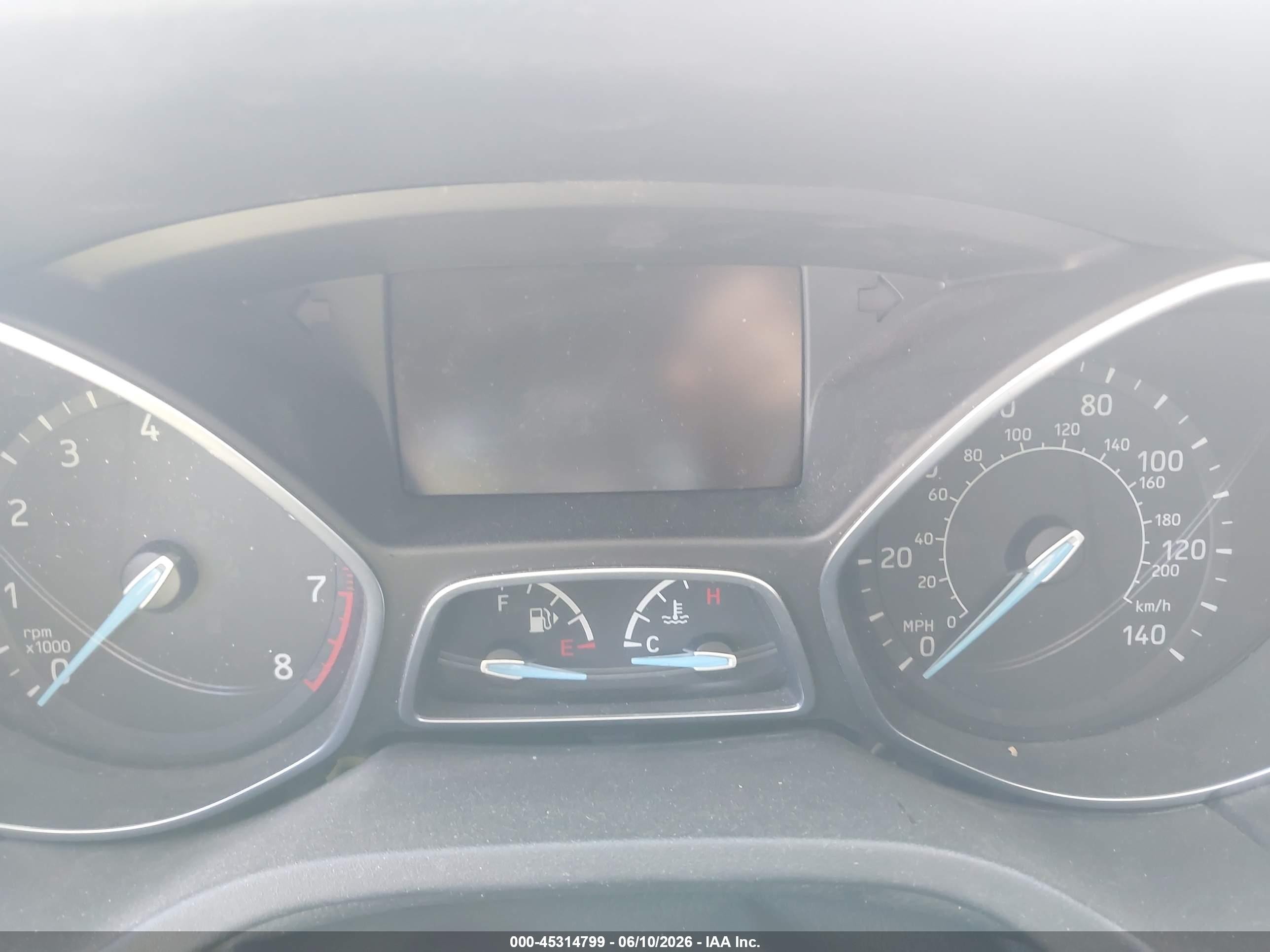 2018 Ford Focus S Gray vin: 1FADP3E23JL313266