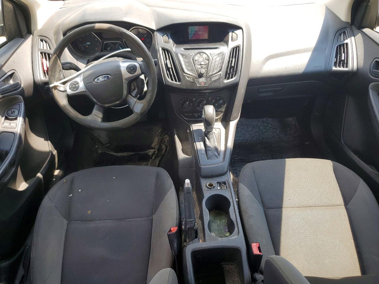 2013 Ford Focus S White vin: 1FADP3E24DL174379