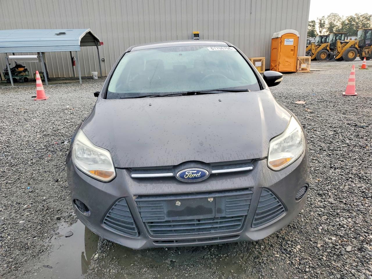 2013 Ford Focus S Gray vin: 1FADP3E24DL206702