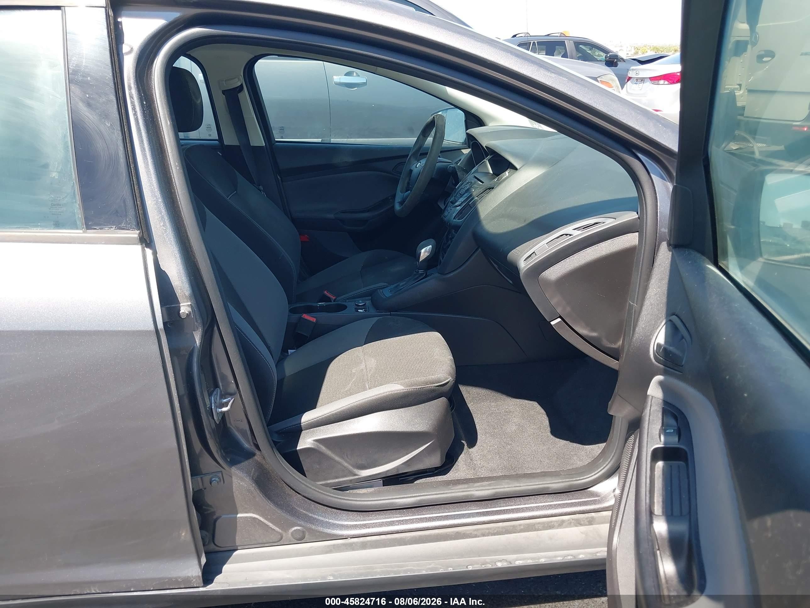 2014 Ford Focus S Gray vin: 1FADP3E24EL219337