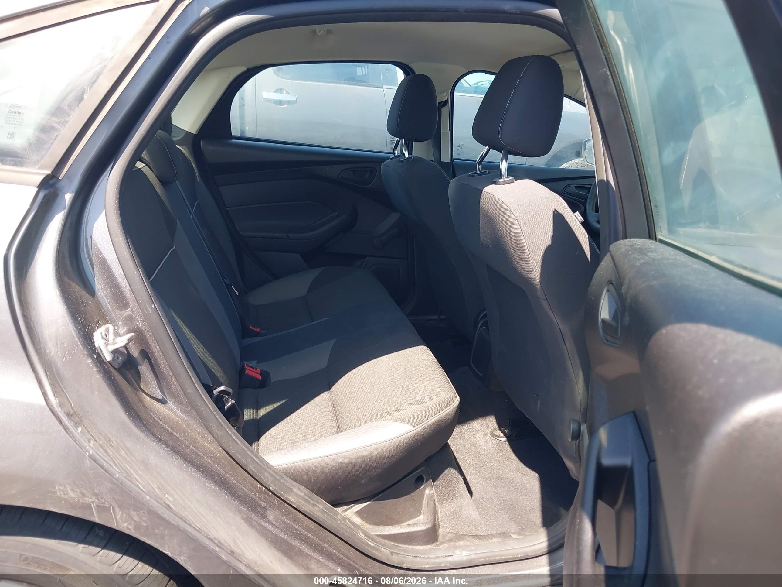 2014 Ford Focus S Gray vin: 1FADP3E24EL219337